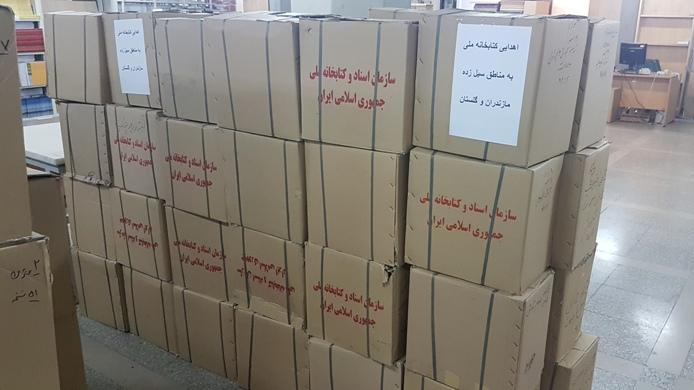 اهدای بیش از دو هزار نسخه کتاب کودک و نوجوان به مناطق سیل زده استان های لرستان، مازندران و گلستان