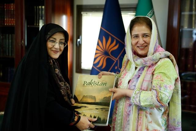 سفیر پاکستان در دیدار با بروجردی خواستار شد:کسب دانش کتابخانه ملی ایران برای مرمت اسناد پاکستان