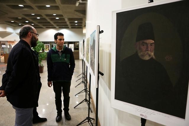 نمایش چهل اثر برگزیده کمال الملک در کتابخانه ملی ایران