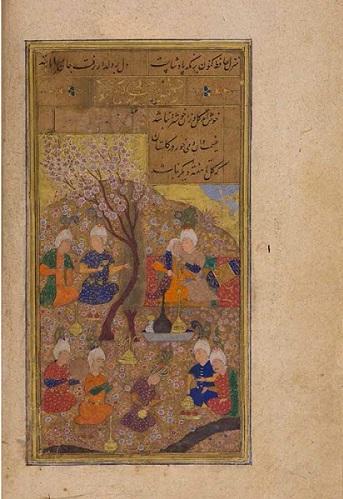 نسخه ارزشمند دیوان حافظ کتابت شده در ۸۷۸ قمری در کتابخانه ملی ایران نگهداری می شود