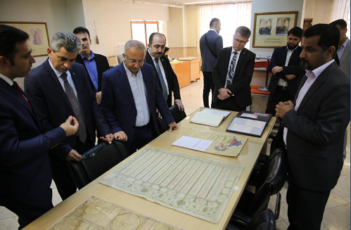 هیات ترکیه‌ای از سازمان اسناد و کتابخانه ملی ایران بازدید کرد