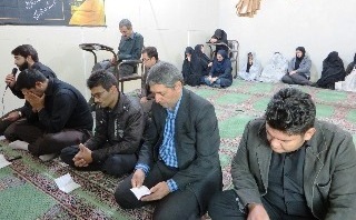 برگزاری مراسم پر فیض زیارت عاشورا در مدیریت منطقه جنوب شرق کشور (کرمان)