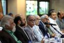 آیین بزرگداشت چهار تن از مفاخر در تالار نسخ خطی سازمان اسناد و کتابخانه ملی ایران