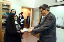 دیدار اشرف بروجردی با جانبازانِ سازمان اسناد و کتابخانه ملی