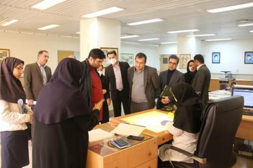 مدیران شهرداری تهران از آرشیو ملّی ایران بازدید کردند