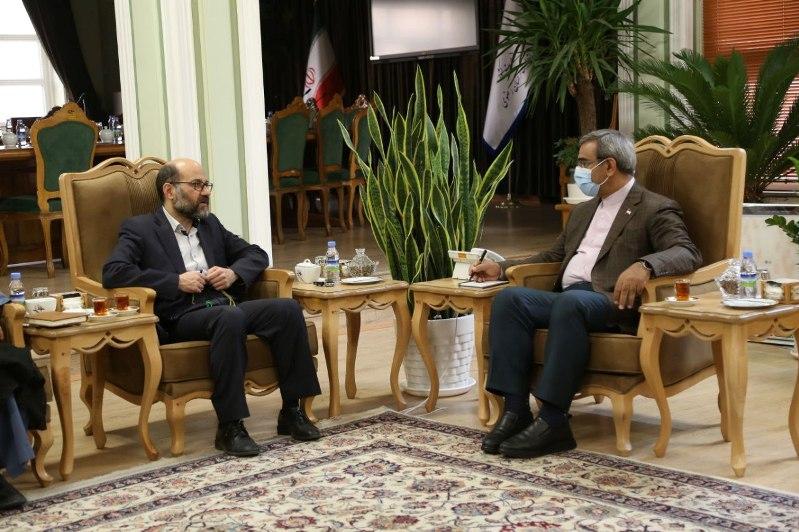 دیدار رئیس سازمان اسناد و کتابخانه ملی ایران با استاندار خراسان رضوی