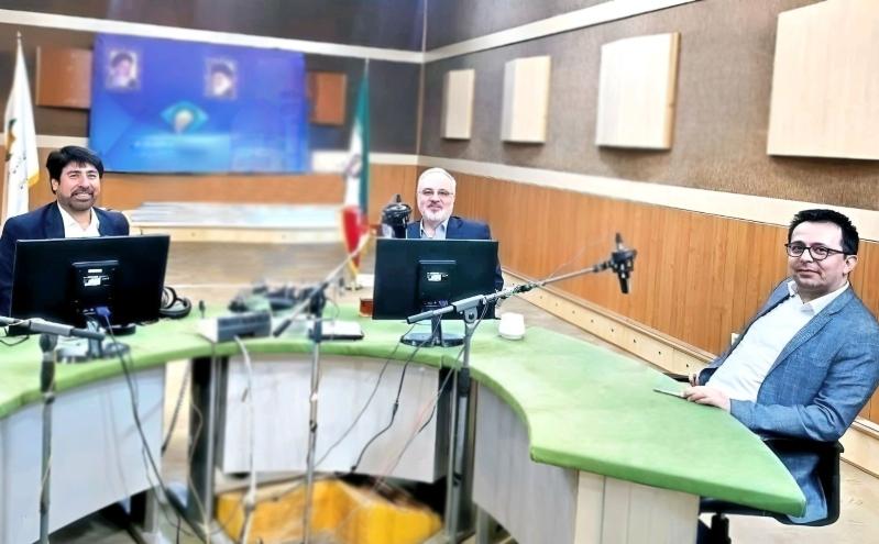 معاونان سازمان اسناد و کتابخانه ملی ایران مهمان برنامه زنده 