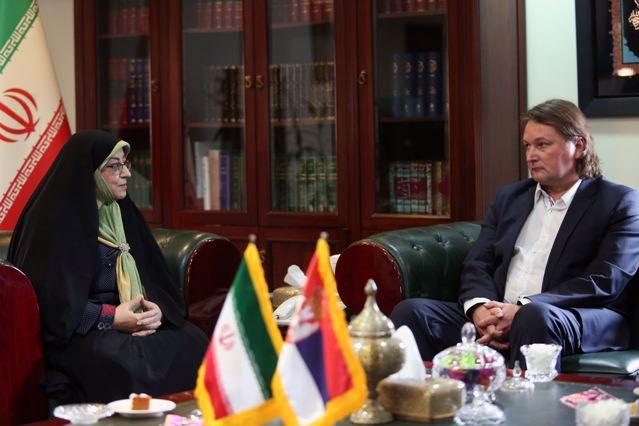 دیدار رئیس سازمان اسناد و کتابخانه ملی ایران و رئیس کتابخانه ملی صربستان
