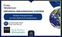 برگزاری وبینار بین‌المللی «کنترل کتابشناختی جهانی» با امکان ثبت‌نام رایگان