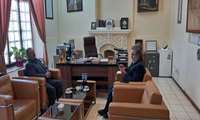 دیدار دکتر عزیز جوانپور از مدیریت اسناد و کتابخانه ملی شمال‌غرب کشور در راستای توسعه همکاری‌ها و بهینه‌سازی آرشیو و ساختمان