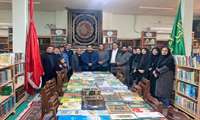 جهانی  از معارف علوی در مشهد؛ بازدید از کتابخانه و گنجینه تخصصی امیرالمؤمنین(ع)