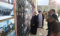 برپایی نمایشگاه اسناد و تصاویر مربوط به واقعه آتش سوزی مسجد جامع کرمان توسط مرکز جنوب شرق
