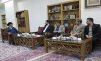 دیدار مدیر منطقه شرق کشور با رئیس سازمان کتابخانه‌ها، موزه‌ها و مرکز اسناد آستان قدس رضوی