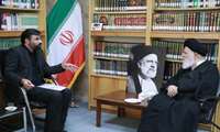 دیدار مدیر مرکز اسناد و کتابخانه ملی شرق کشور با نماینده ولی فقیه در استان و امام جمعه مشهد مقدس