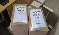 اهدای مجموعه‌ای از کتاب‌های کودک و نوجوان توسط فرهیخته همدانی به کتابخانه شهر میناب