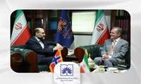 سفیر نروژ  با رئیس سازمان اسناد و کتابخانه ملی ایران دیدار کرد