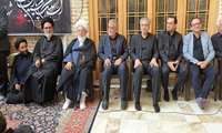 حضور مدیر کل اسناد و کتابخانه ملی استان یزد به همراه جمعی از مسئولین  در مراسم ۱۳ محرم مسجد ملا اسماعیل