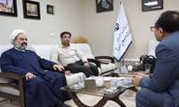 مدیر کل اسناد و کتابخانه ملی استان یزد با مدیر کل جدید فرهنگ و ارشاد اسلامی استان دیدار نمود.