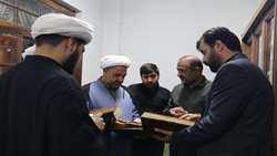 بازدید مدیر منطقه شرق کشور از مدرسه علمیه عالی نواب مشهد