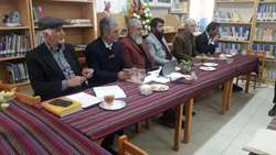 برگزاری نشستی در کتابخانه شادروان امیرتوکل کامبوزیا با همکاری مدیریت اسناد و کتابخانه ملی استان و نهاد کتابخانه های عمومی