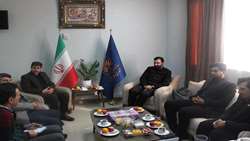 دیدار و گفتگو با رئیس و جمعی از هیات مدیره انجمن کتابداری خراسان