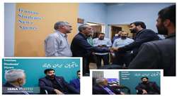 بازدید مدیر مرکز اسناد و کتابخانه ملی منطقه شرق کشور از ایسنا خراسان رضوی
