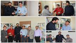 تقدیر از همکاران بخش کتابداری مرکز شرق کشور و تبریک روز کتابدار