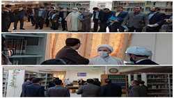 بازدید مدیر اسناد و کتابخانه ملی استان قم از کتابخانه پردیس فارابی دانشگاه تهران