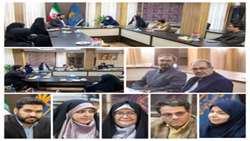 بازدید رییس و اعضای کمیسیون فرهنگی شورای اسلامی شهر قزوین از مرکز اسناد و کتابخانه ملی استان قزوین