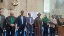 جلسه شورای هیئات مذهبی استان با حضور مدیر اسناد و کتابخانه ملی استان یزد در محل مسجد امام خمینی(ره)روستای شحنه برگزار شد.