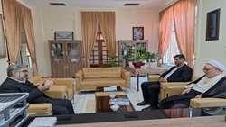 دیدار رئیس شورای هماهنگی تبلیغات اسلامی آذربایجان‌شرقی از مدیریت اسناد و کتابخانه ملی شمال‌غرب کشور