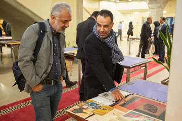 جواد حسنجانی در نمایشگاه جانبی این نشست