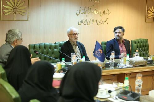 دیدار معاون علمی، فناوری و اقتصاد دانش‌بنیان با رئیس سازمان اسناد و کتابخانه ملّی ایران