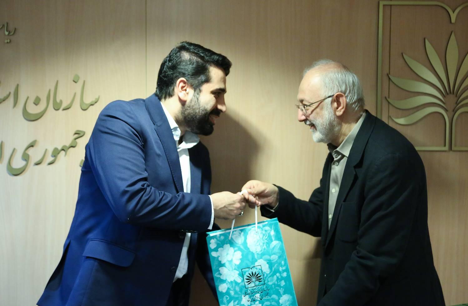 دیدار رئیس مرکز ملی فضای مجازی با رئیس سازمان اسناد و کتابخانه ملّی ایران